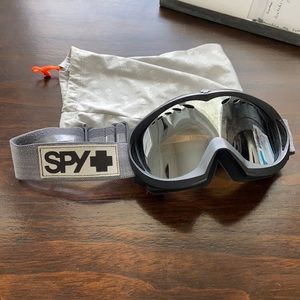 Spy mirrored snowboard/ski goggles